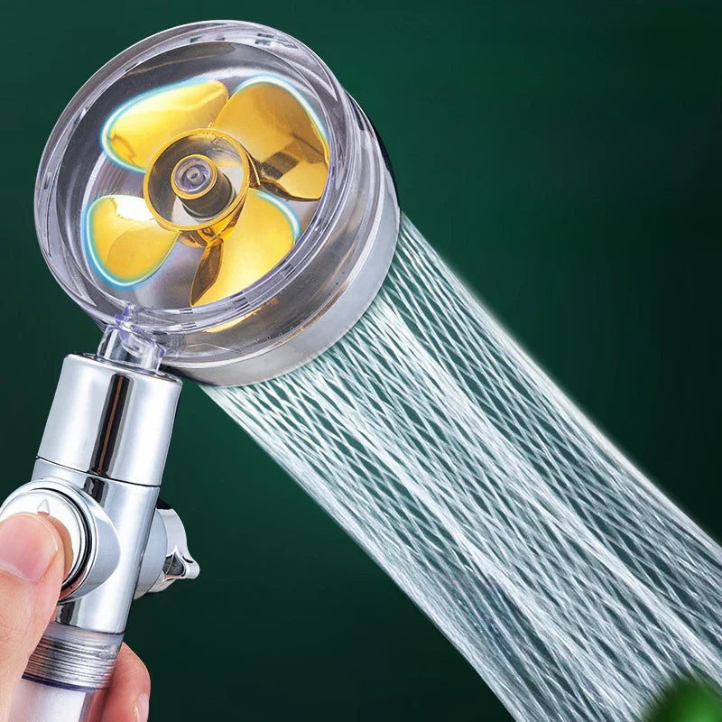Fan Powered Shower Head