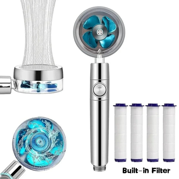 Fan Powered Shower Head