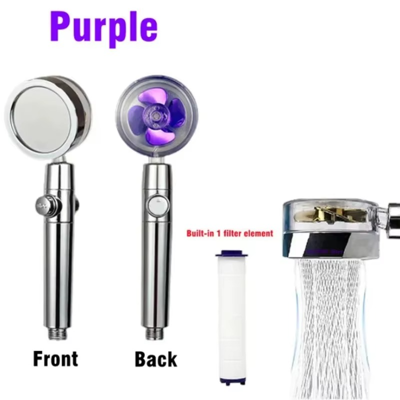 Fan Powered Shower Head